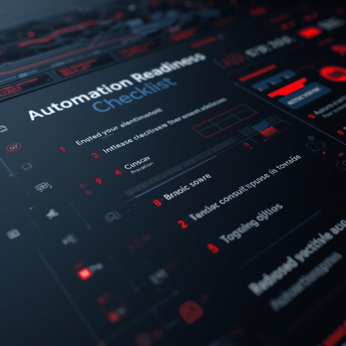 automation readiness checklist